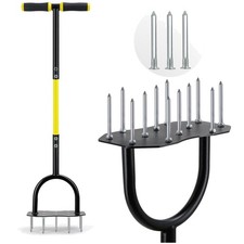 Updated Manual Grass Aerator, Soil Aerating