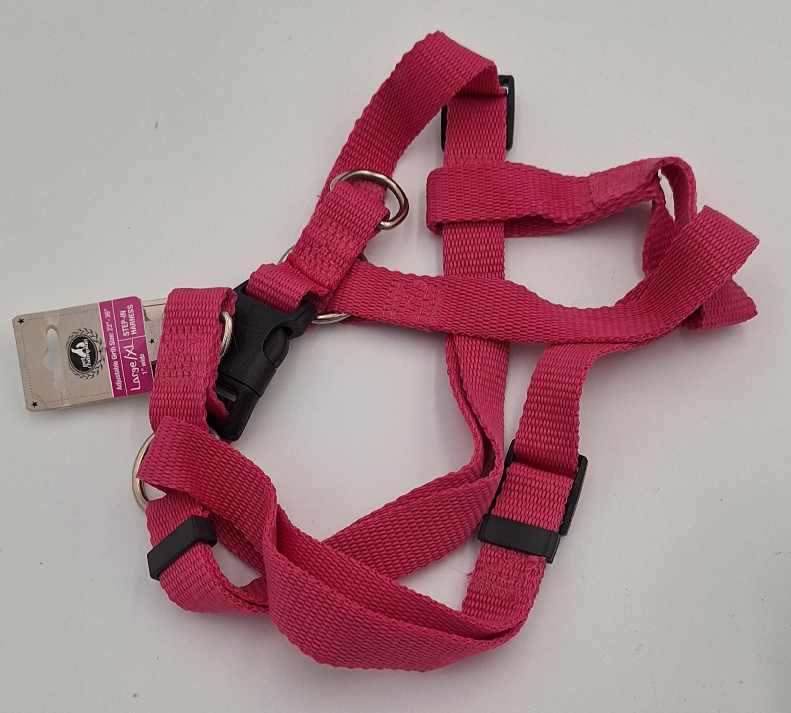 Pet Champion Large/X-Large Pink Step-In Dog Harness for Girth Size 22" - 36"