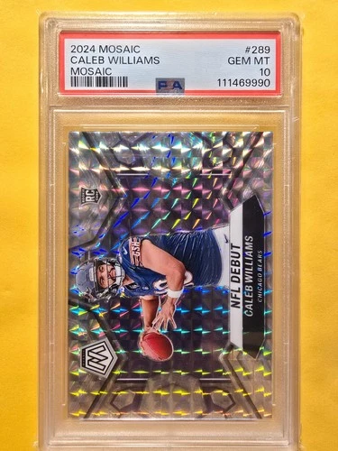 2024 Panini Mosaic - NFL Debut Caleb Williams #289 Mosaic Prizm (RC)