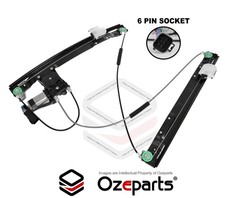 Front LH Left Electric Window Regulator W/ Motor For Jaguar XF X250 2008~2015
