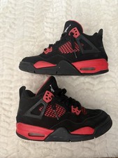 Nike Air Jordan 4 Retro Red Thunder size 4Y