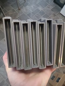 Lot Of 8 Nes Games Mario Bros Duck Hunt Rare Vintage Baseball 3 And 5 Screw Case