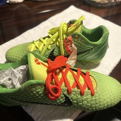 Nike Vapor Edge Kobe SE Grinch Cleats Size