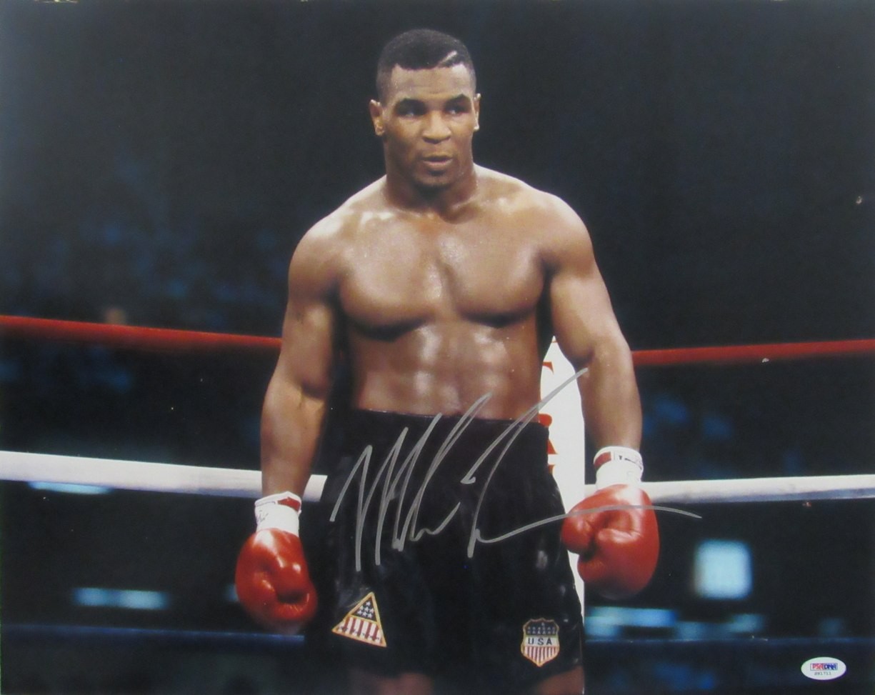 Mike Tyson Signed/Autographed 16x20 Photo PSA/DNA 210062