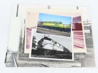 LOT of 25 SAL Seaboard Air Line Railroad Diesel Locomotive Photos