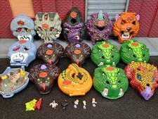 Vintage 1992 1993 Mighty Max 14 Shell Playset...