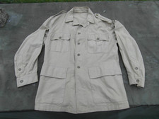 British Khaki Aertex Cellular 1950 Pattern Bush Jacket Shirt Post WW2 Desert