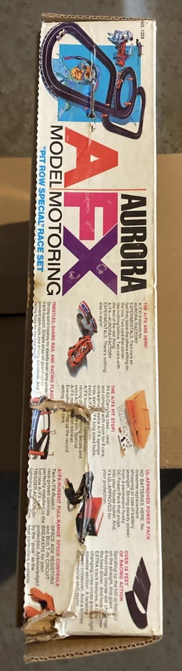 Vintage 1971 Aurora AFX Model Motoring Track ~ Partial, Untested, Extras, No Car - Image 3 of 4