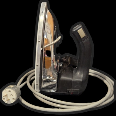 #ad Silver Star Gravity Steam Iron ES90 PARTS ONLY WITH REST PLATE $23.99