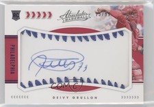 2020 Panini Absolute Blue 15/99 Deivy Grullon #130 Auto 0xi8