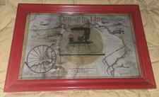 E.B. EMERSON BRANTINGHAM IMPLEMENT Company Ad Framed ROCKFORD ILLINOIS