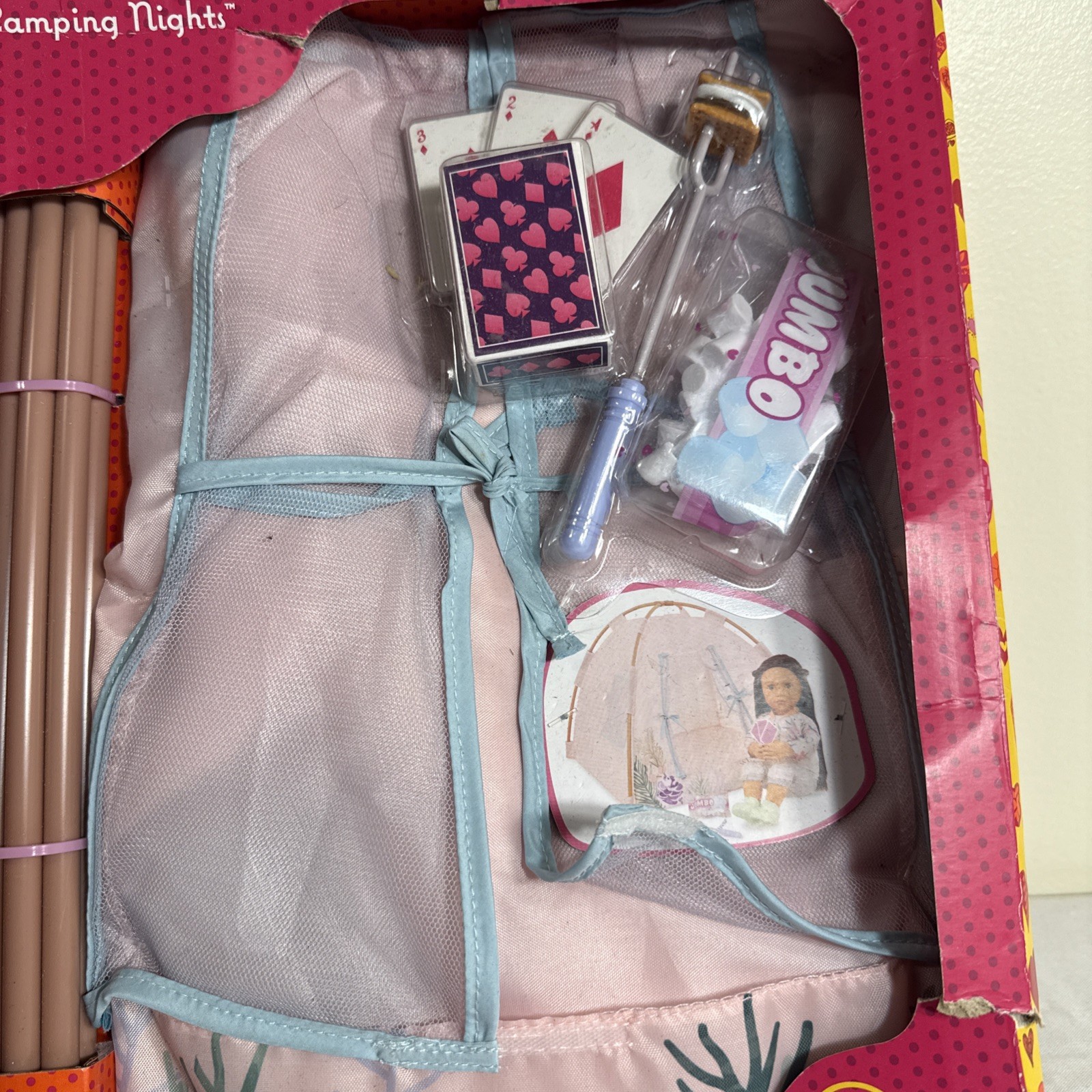 Our Generation Camping Nights Tent & Accessories Set for 18'' Dolls