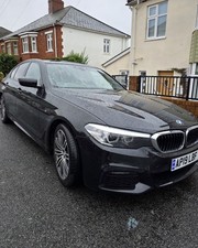 BMW 530D BLACK  59K MILES  2019 New MOT CREAM LEATHER VGC FSH Auto  MSport