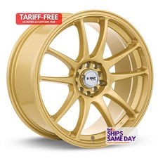 One 17inch Gold Alloy Wheels 5lug Rim For Subaru Legacy Impreza Wrx Rbm Rtx
