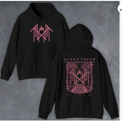Sleep Tonken Even In Arcadia Floral Tour Dates 2025 Double Sided Hoodie