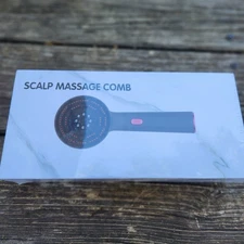 Rechargeable Electric Scalp Massage Comb for Hair Growth & Relaxation – New