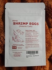 Brine Shrimp Eggs - Artemia Cysts, 90 Hatch Rate for Tropical Fish,...