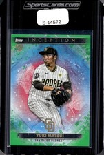 2024 Topps Inception #74 Yuki Matsui Green