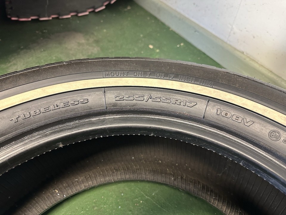 Avon CR227 255/55/R17 White Wall Tyre | eBay UK