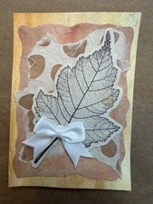 ACEO Art Card Abstract Mixed Media Textured Collage Original OOAK