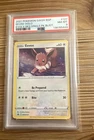 Pokemon Eevee Evolving Skies Blister Pk. Black Star Holo Promo SWSH127 PSA 8