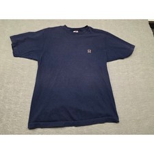 Vintage Tommy Hilfiger Navy Blue Crest T-Shirt Made in USA Mens XL Cotton 90s