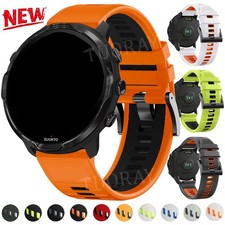 Sports Silicone Watch Band Strap For Suunto 9 Baro/Suunto 9/Suunto 7/Suunto D5