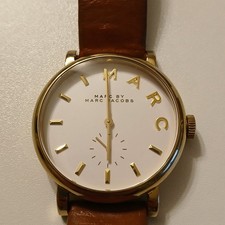 Ladies Marc by Marc Jacobs MBM1316 Gold Tone Stainless Steel Quartz Watch WR50M