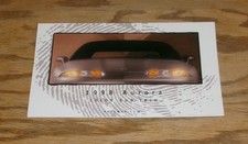 Original 1998 Oldsmobile Aurora Interior Exterior Color Trim Brochure 98