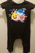Pinkfong Baby Shark Snap up Long Pant romper