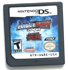 WWE SmackDown vs. Raw 2008 Featuring ECW Wrestling WWF Nintendo DS