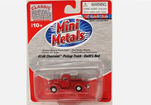 Camioneta Chevrolet HO Classic Metal Works - Mini metales #30266 - '41/'46 nueva en caja | Zustand: New