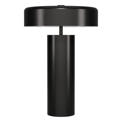 24'' Modern 1-Light Table Lamp, Black