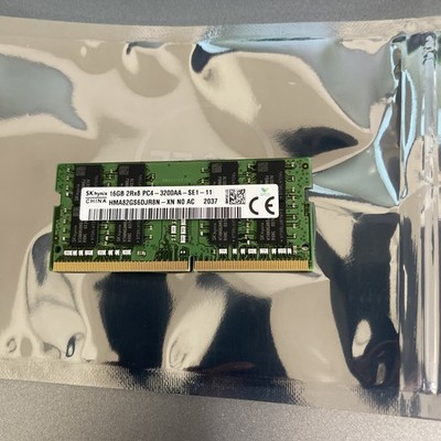 SK hynix 16GB 2Rx8 PC4 3200 SE1 11 HMA82GS6DJR8N