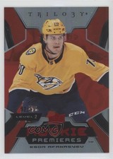 2023-24 Upper Deck Trilogy Uncommon Rookies Red 92/99 Egor Afanasyev #180 03uh