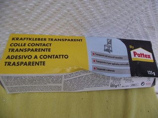 Pattex 3 St. je 125 g Kraftkleber Transparent NEU1