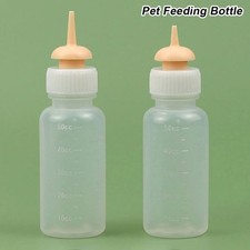 1Pcs Plastic Kitten Nipple Feeder Mini Milk Nursing Bottle  Can Squeeze Liquid