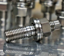 10x set M10x1.25 10x1.25 Titanium Engine Exhaust Manifold Stud Kit