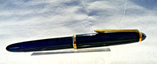 Lindauer Kolben  Füller schwarz  # Lindauer Iridium Point F W.Germany # (1645)