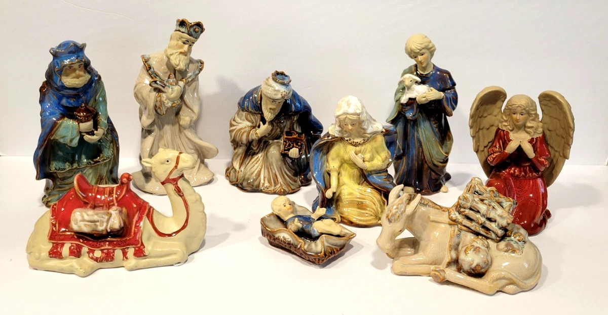 Ceramic Nativity In Nativity Items (1946-1990) for sale | eBay