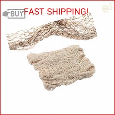 Natural Fish Net Party Decorations for Pirate Party, Hawaiian Party, Nautical Th