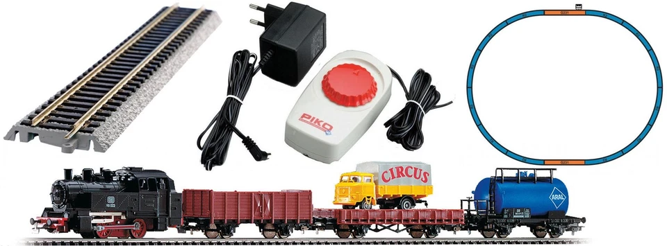 Piko 57113 Coffret de départ analogique avec locomotive vapeur 98-003 DB et 3 wa - Photo 1/1