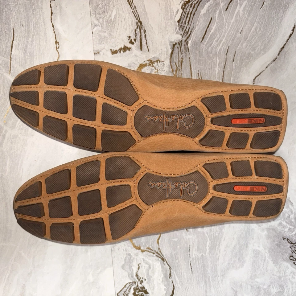 Mocasines para mujer Cole Haan de cuero tostado al aire talla 8,5 Foto 4 de 4