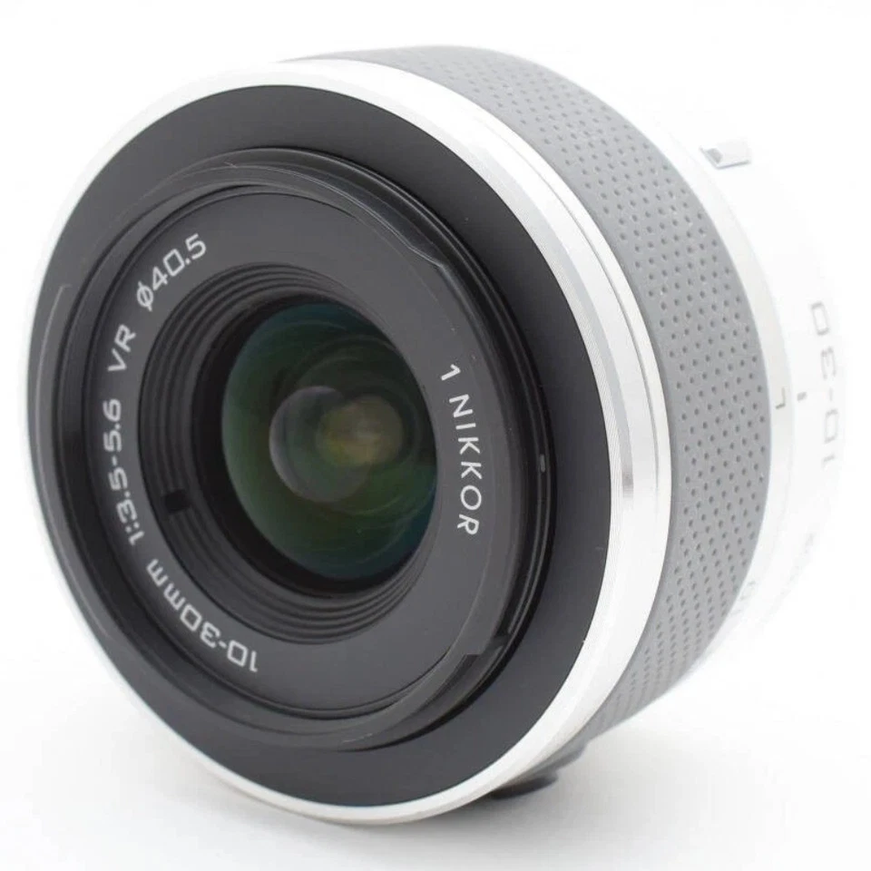 Objetivo Nikon 1 nikkor 10-30 mm f/3,5-5,6 J1 J2 J3 J4 J5 V1 V2 V3 color blanco - Imagen 3 de 4