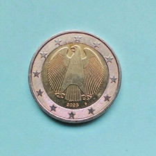 Germany 2 Euro Coin 2023 Circulated Coin - G - Circulated Coin