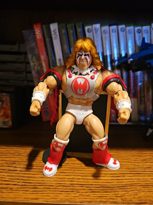 Masters of the WWE Universe Ultimate Warrior Action Figure Loose Complete