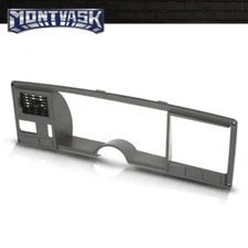 Fit For 1988-1994 Chevrolet GMC C/K Truck Speedometer Dash Trim Bezel Gray