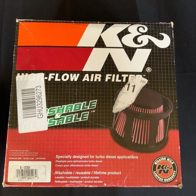 K&N E-0781 High Performance Replacement Air Filter - 2005-10 Duramax 6.6L DIESEL
