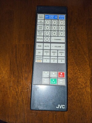 JVC CT-202 TV Remote Control Tested Guaranteed Working Replacement