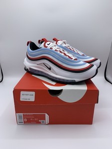 air max 97 branco com vermelho